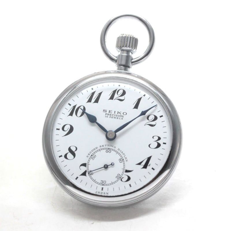 19セイコー プレシジョン 懐中時計 | 印字なし| 15石 | 絶版時計 | 19seiko-1276