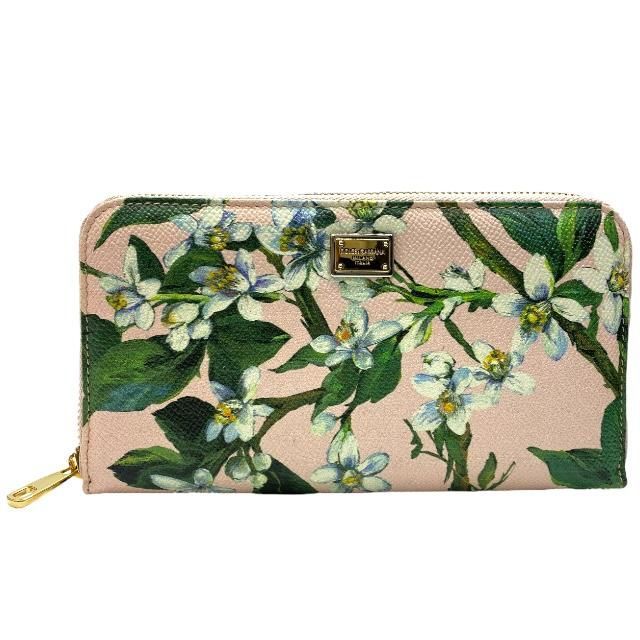 ドルチェ＆ガッバーナ長財布（花柄） DOLCE&GABBANA/ドルチェアンドガッバーナ】 ラウンドファスナー