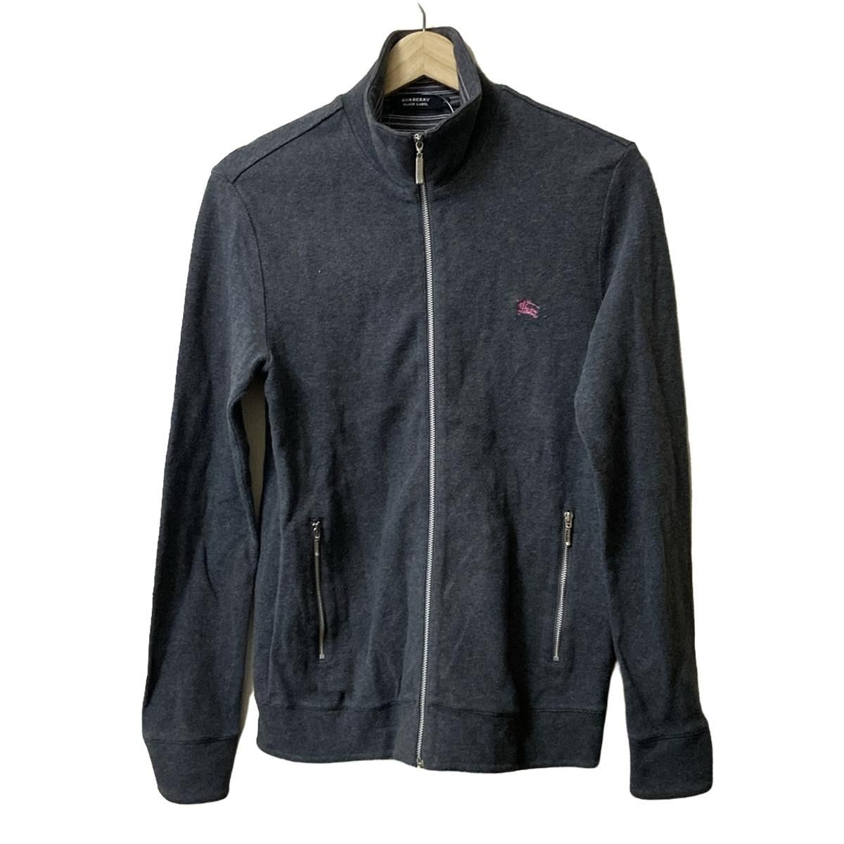 Burberry Black Label バーバリーブラックレーベル ブルゾン サイズ2 M レディース - ダークグレー 長袖|ジップアップ|春|秋