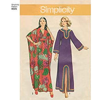Simplicity Misses' Vintage Caftans