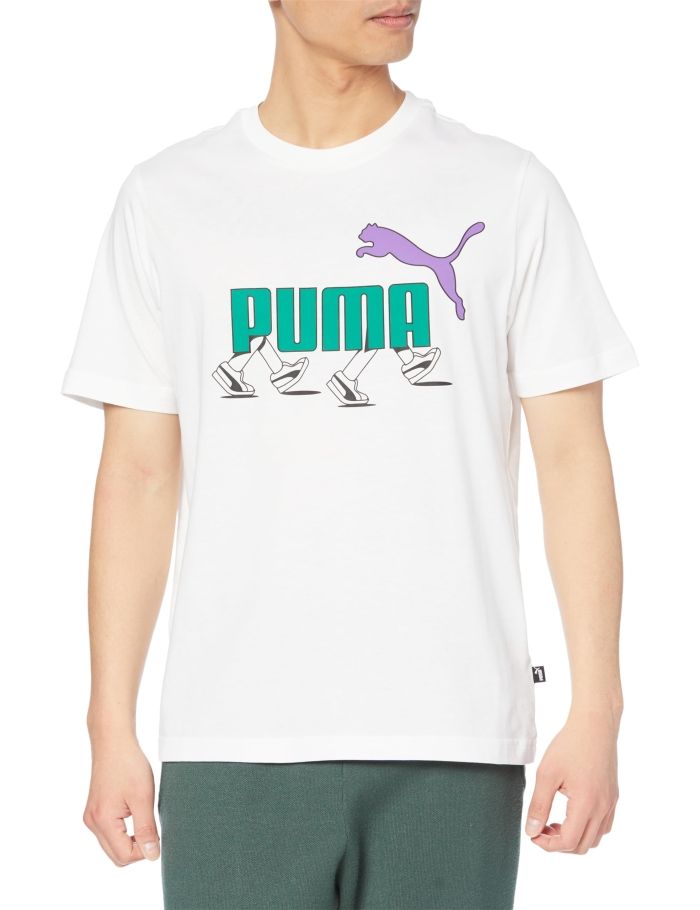 【新品・5営業日で発送】PUMA プーマ プーマ GRAPHICS スニーカー Tシャツ