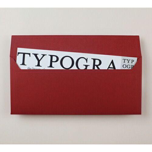 まとめ PCM竹尾 エンベロープ Dressco ロング ビオトープ ベリーレッド 1512442