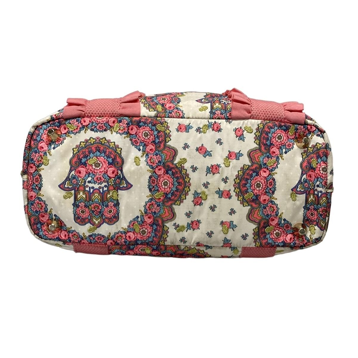 新品LeSportsac　レスポートサック×マヌーシュ　フリルピンク 新品LeSportsac レスポートサック×マヌーシュ フリルピンク