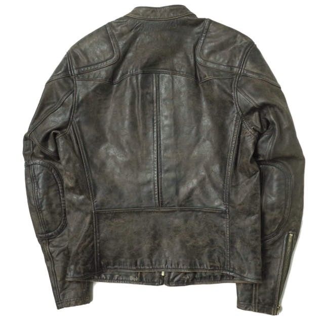 新品 RRL ダブルアールエル 21SS Slim Fit Leather Moto Jacket