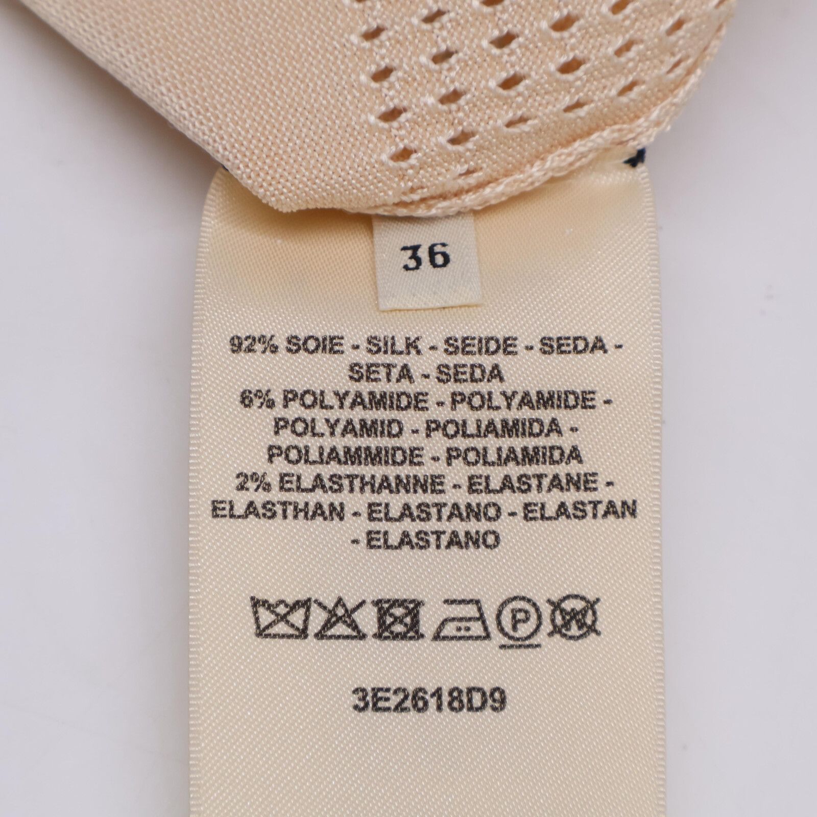 HERMES エルメス ﾌﾞﾘｯﾄﾞﾄﾞｩｶﾞﾗｼﾙｸﾆｯﾄ 36 - メルカリ