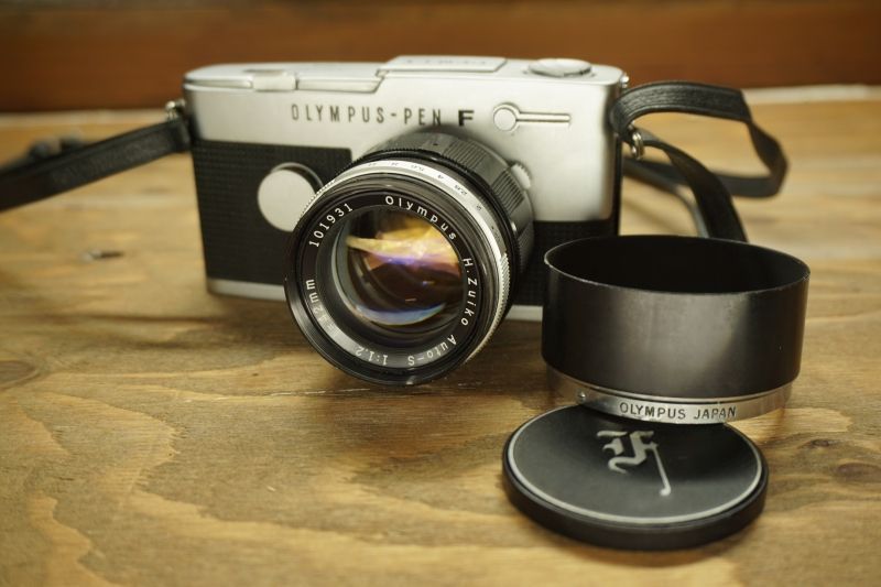8593 Olympus 相応しい PEN-FT + H.Zuiko 42mm 1.2