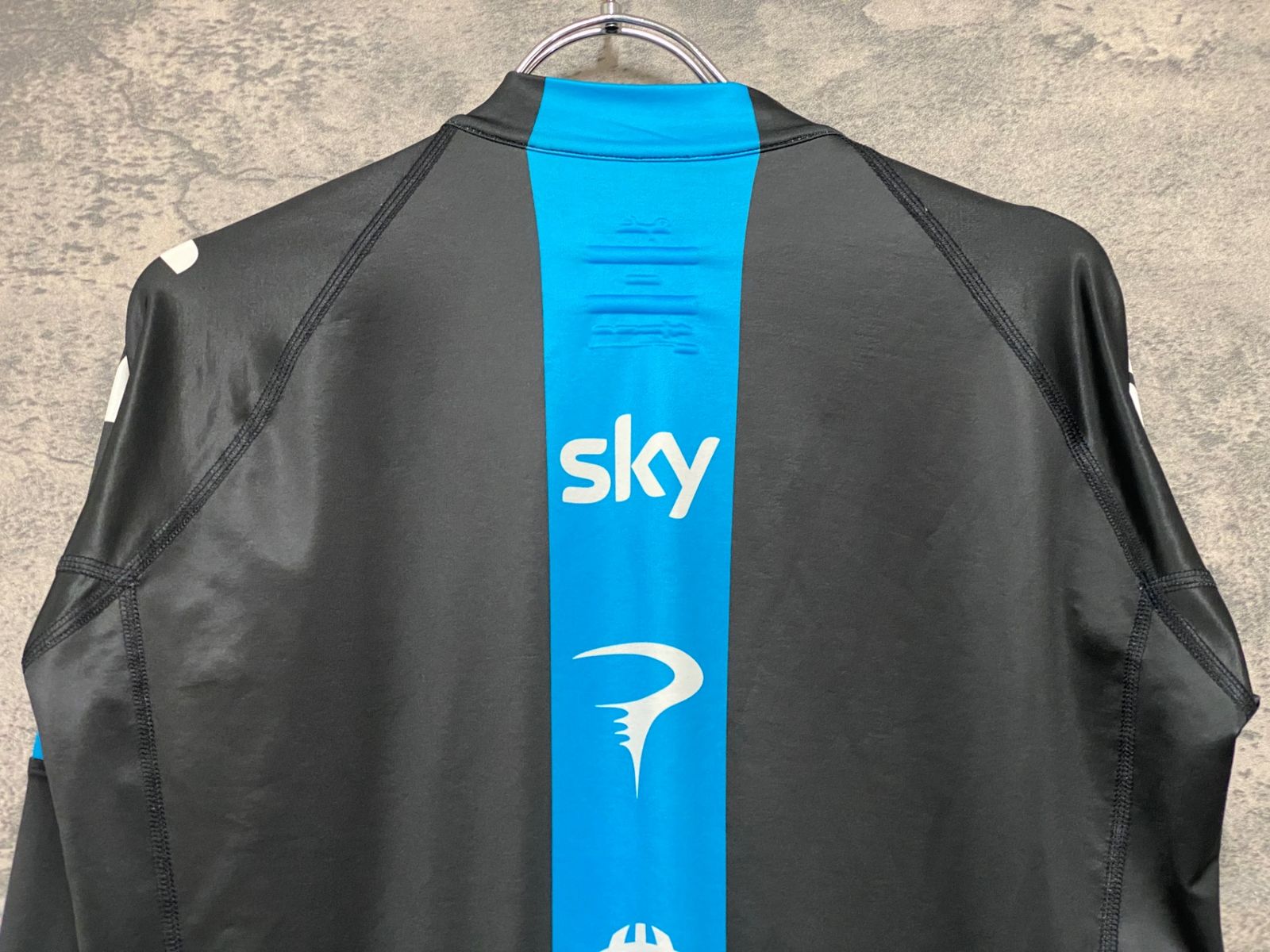JC819 ラファ Rapha PRO TEAM 長袖 サイクルジャージ 黒 M TEAM sky