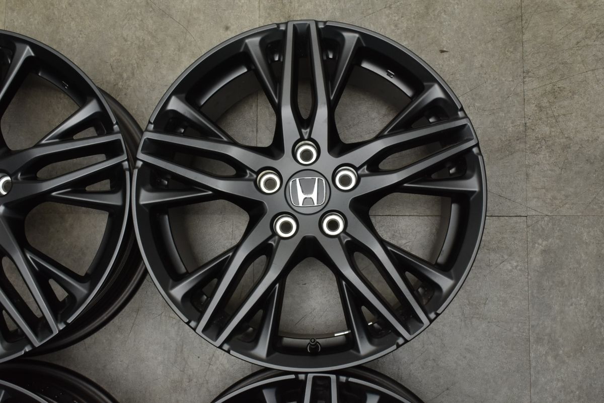 新車外し品】ホンダ オデッセイ ブラックエディション 純正 18in 7J +