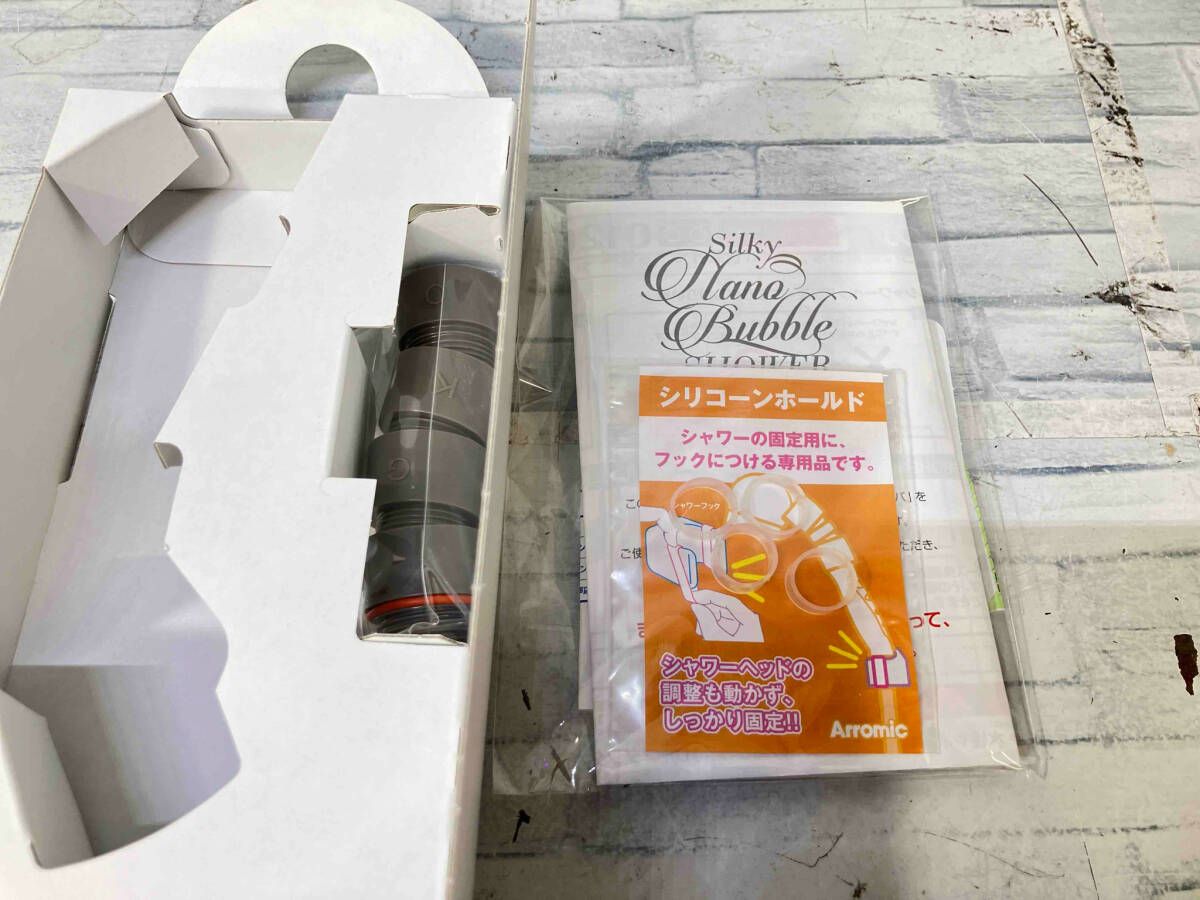未使用品 Arromic アラミック Silky Nano Bubble Shower Head Spa