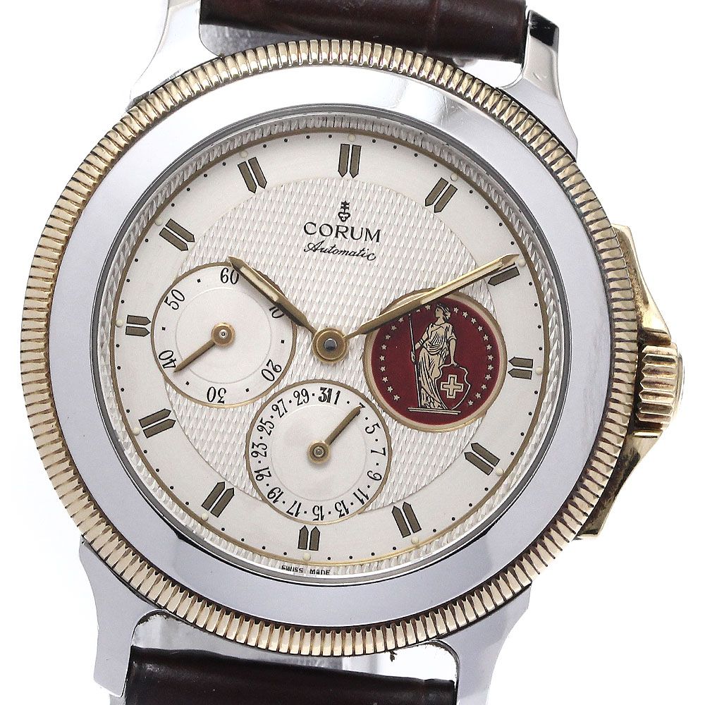 コルム CORUM 74.111.21 メカニック YGベゼル 自動巻き メンズ_