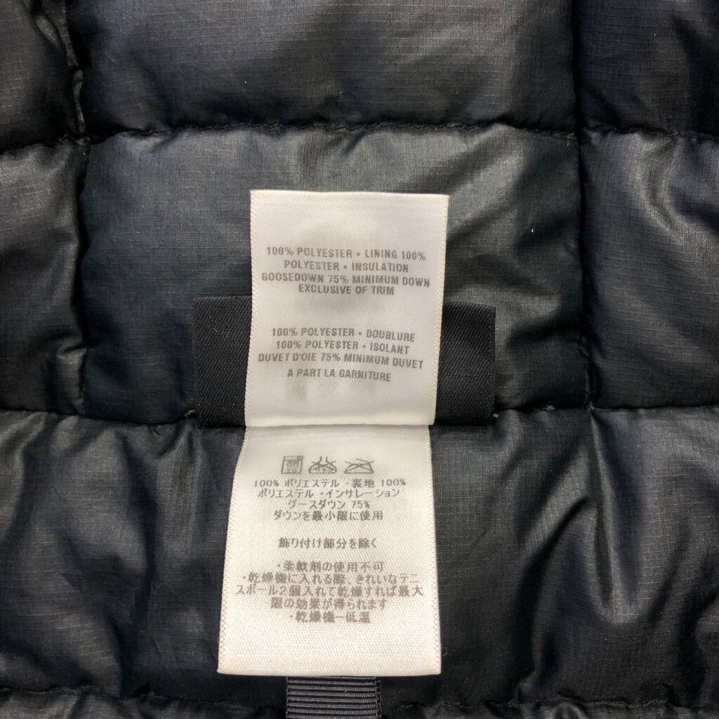 patagonia パタゴニア ダウン Aライン コート アウター アウトドア 防寒 ブラック (レディース L) 中古 古着 P8473 patagonia パタゴニア ダウン Aライン コート アウター