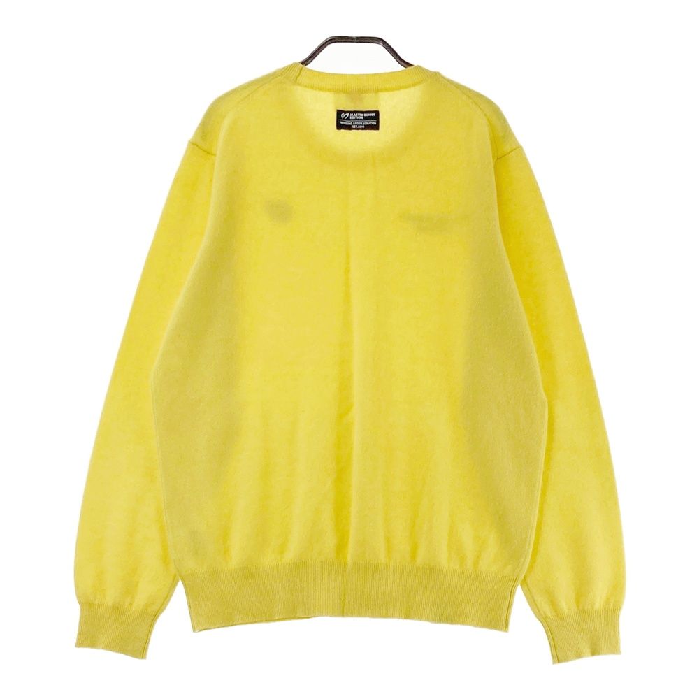 サイズ 6 MASTER BUNNY EDITION マスターバニーエディション カシミヤ ニットセーター イエロー系 240101529191 ゴルフウェア メンズ ストスト