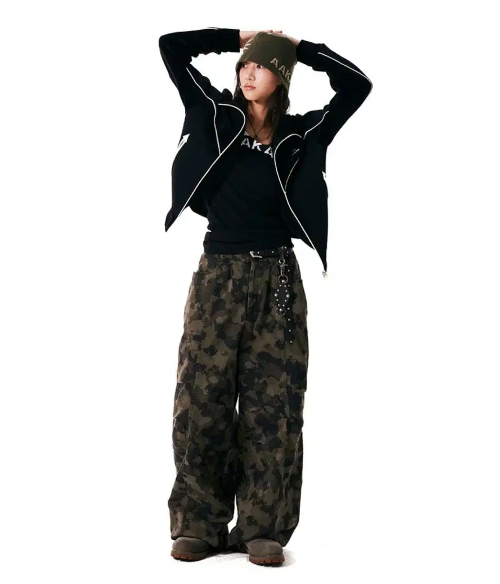 アーカム aakam Knee Pin ー tuck Camouflage Teill