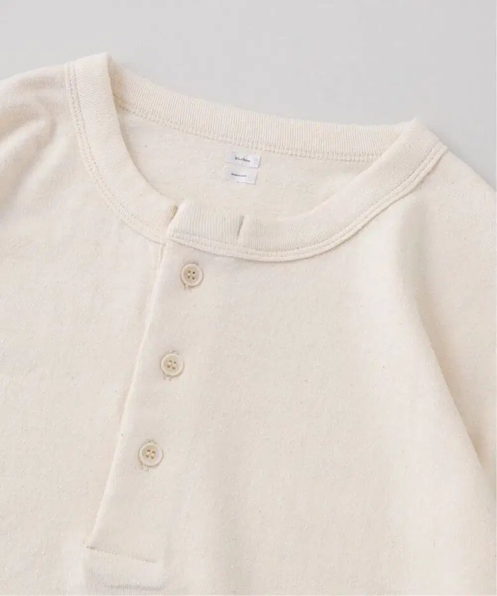 ブルムス コットン シルク うん ベースボール ヘンリー アイボリー 2