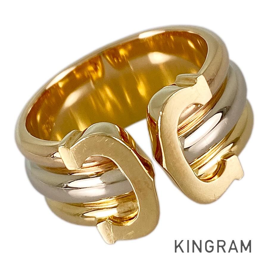 カルティエ CARTIER 2C K18YG 10号 50 リング sss