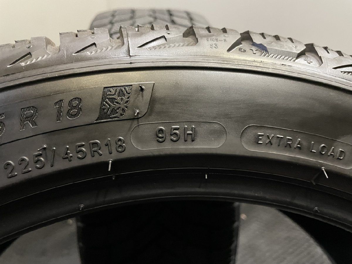 MICHELIN X-ICE SNOW 225/45R18 18インチ スタッドレス 2本 21年製 