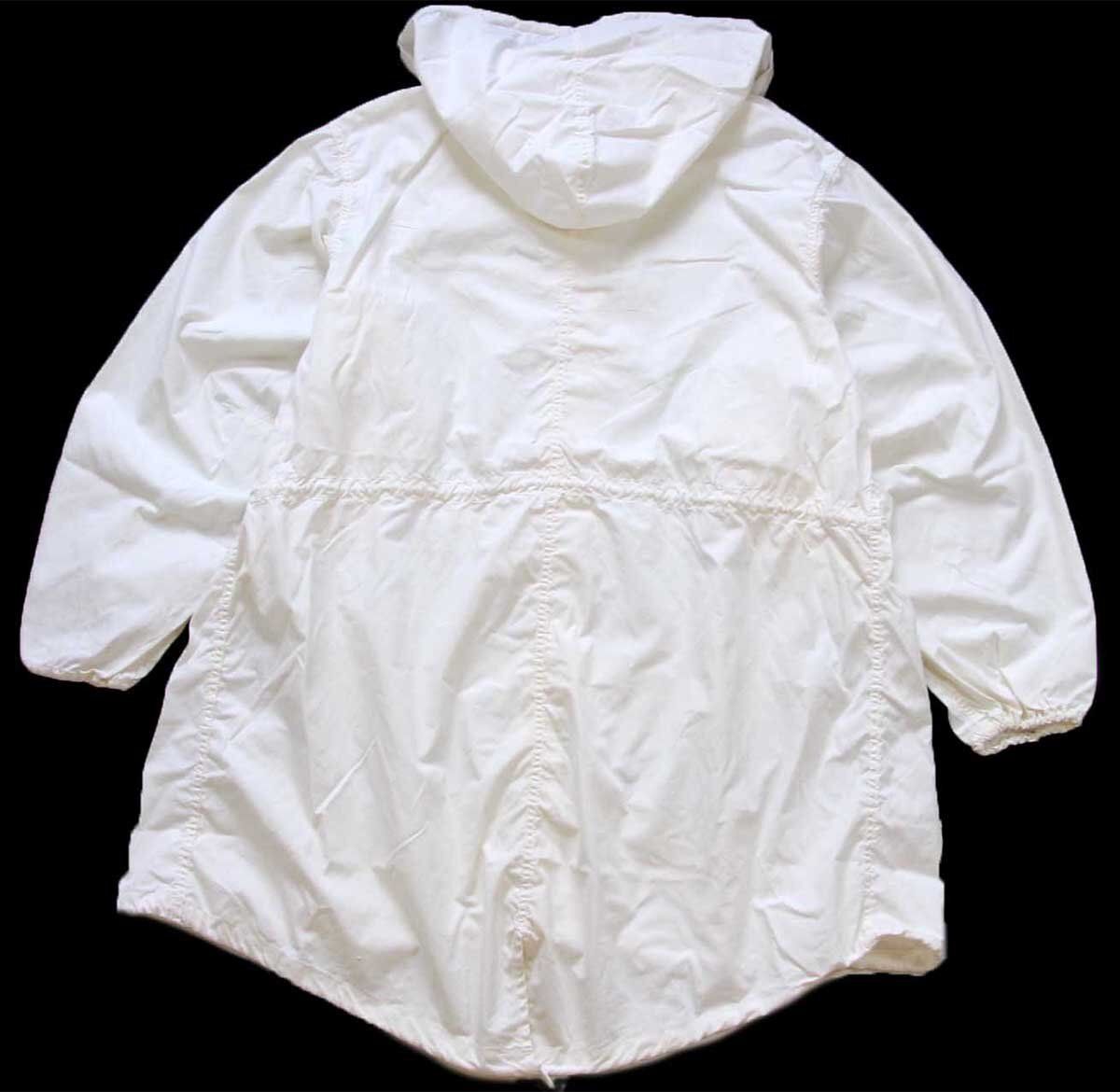 80s 米軍 U.S.ARMY スノーカモ フィールド パーカー ホワイト L☆B