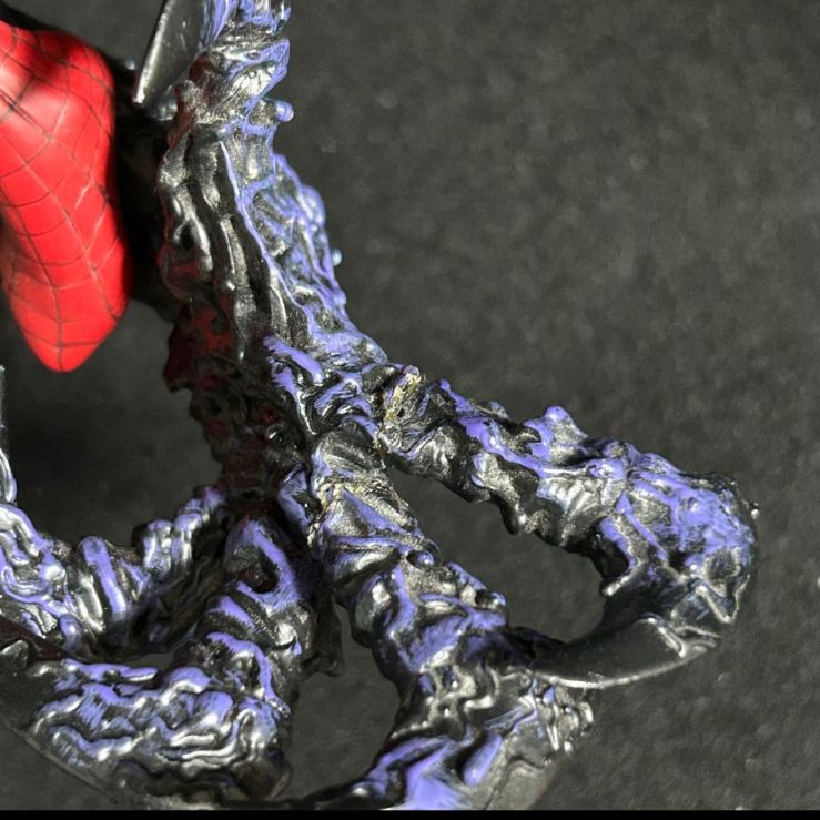 フィギュア サイドショウ ヴェノムvsスパイダーマン ジオラマ