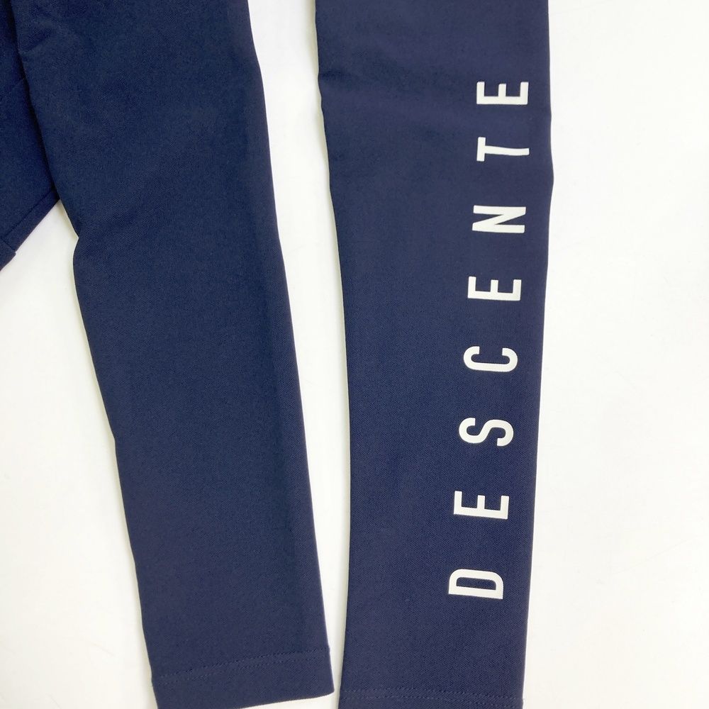 サイズ：M DESCENTE GOLF デサントゴルフ  ハーフジップ 長袖Tシャツ  ブルー系 [240101479769] ゴルフウェア レディース ストスト サイズ：S DESCENTE GOLF デサントゴルフ ハーフジップ 長袖T