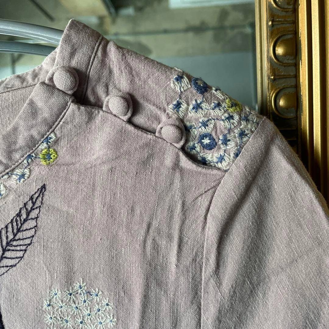 マーブルシュッド　エキノプス　刺繍　ブラウス マーブルシュッド エキノプス 刺繍 ブラウス