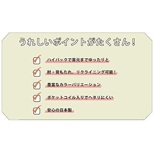 ハイバック 2人掛け ポケットコイル 和楽の タスクグレー カウチソファー 背部肘部リクライニング 高反発 セルタン Cellutane A316p-587GRY MARWIL-DEMENAGEMENTS_CH