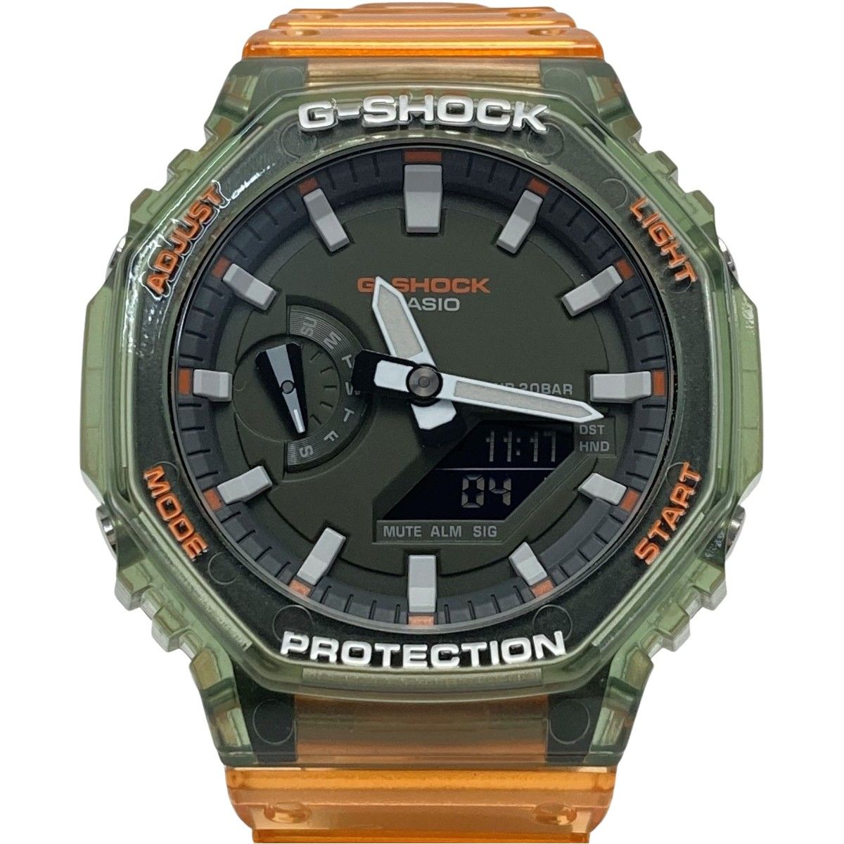 CASIO カシオ G-SHOCK CARBON CORE GUARD デジアナ GA-2100HC-4AJF