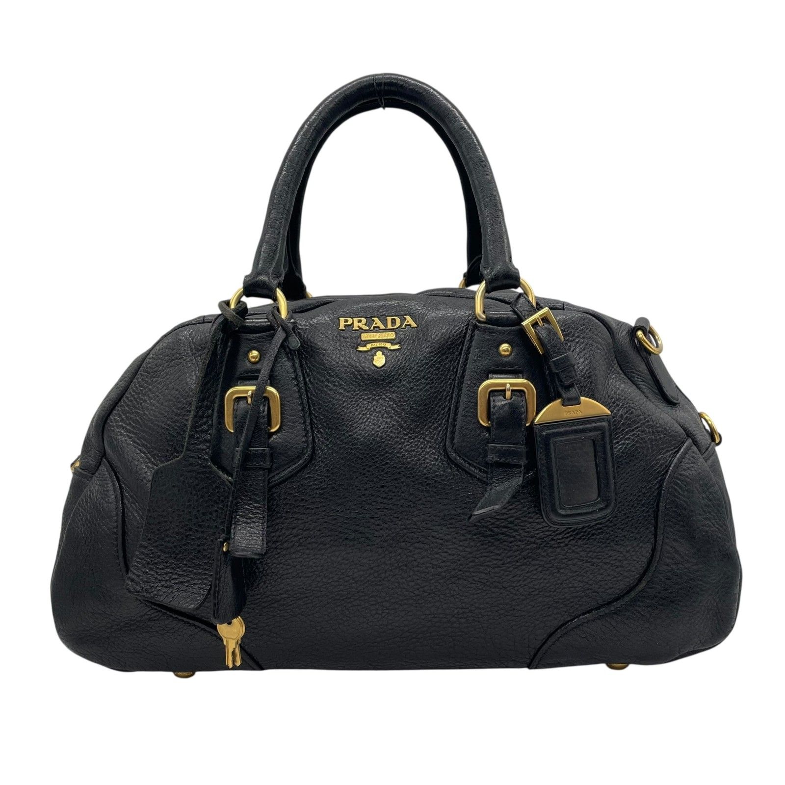 美品 PRADA プラダ 2WAY ハンドバッグ ショルダーバッグ 美品 PRADA プラダ 2WAY ハンドバッグ ショルダーバッグ