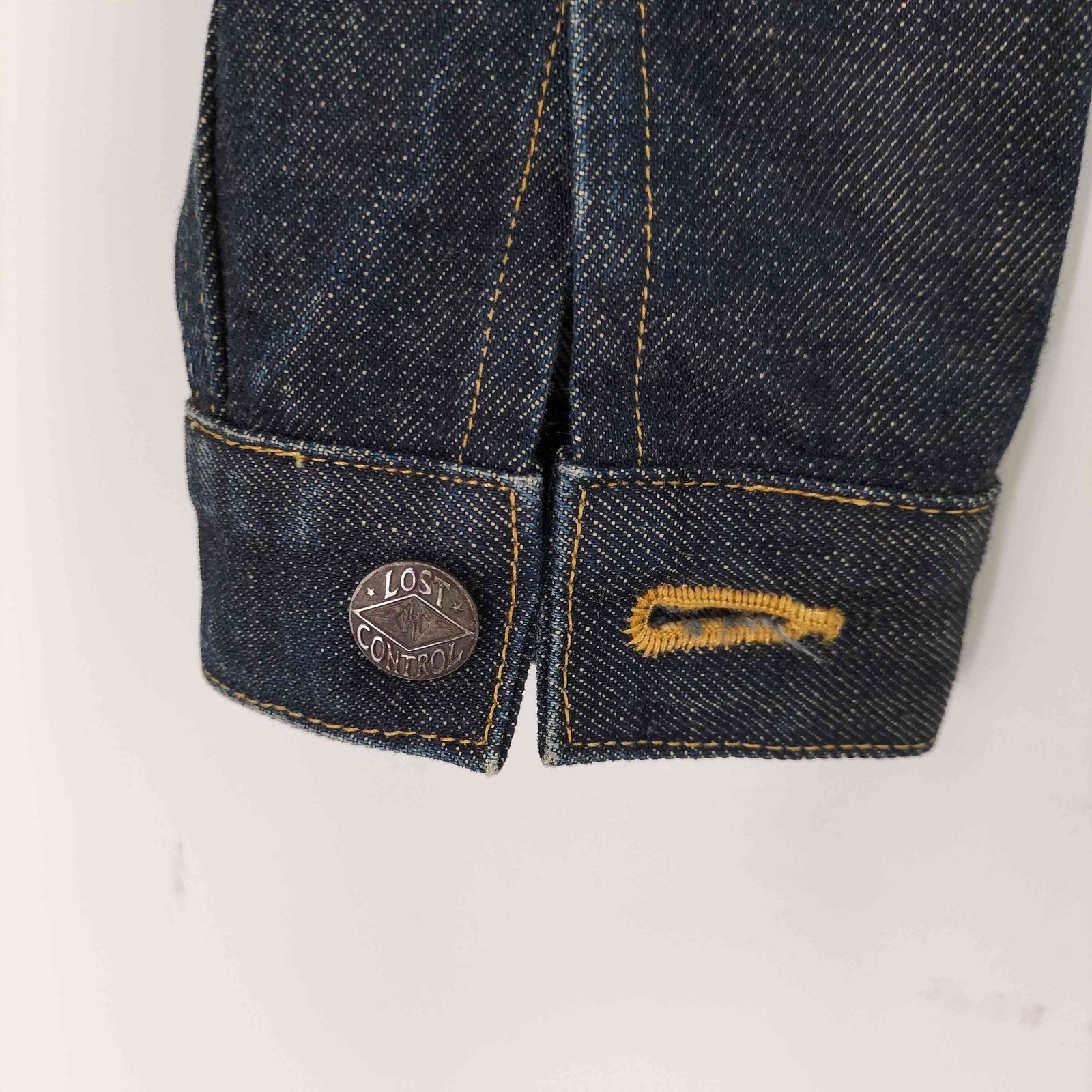 最終値下げ！！！ロストコントロールLOSTCONTROL デニムカバーオール LOST CONTROL 12AW 1st デニムジャケット ロストコントロール