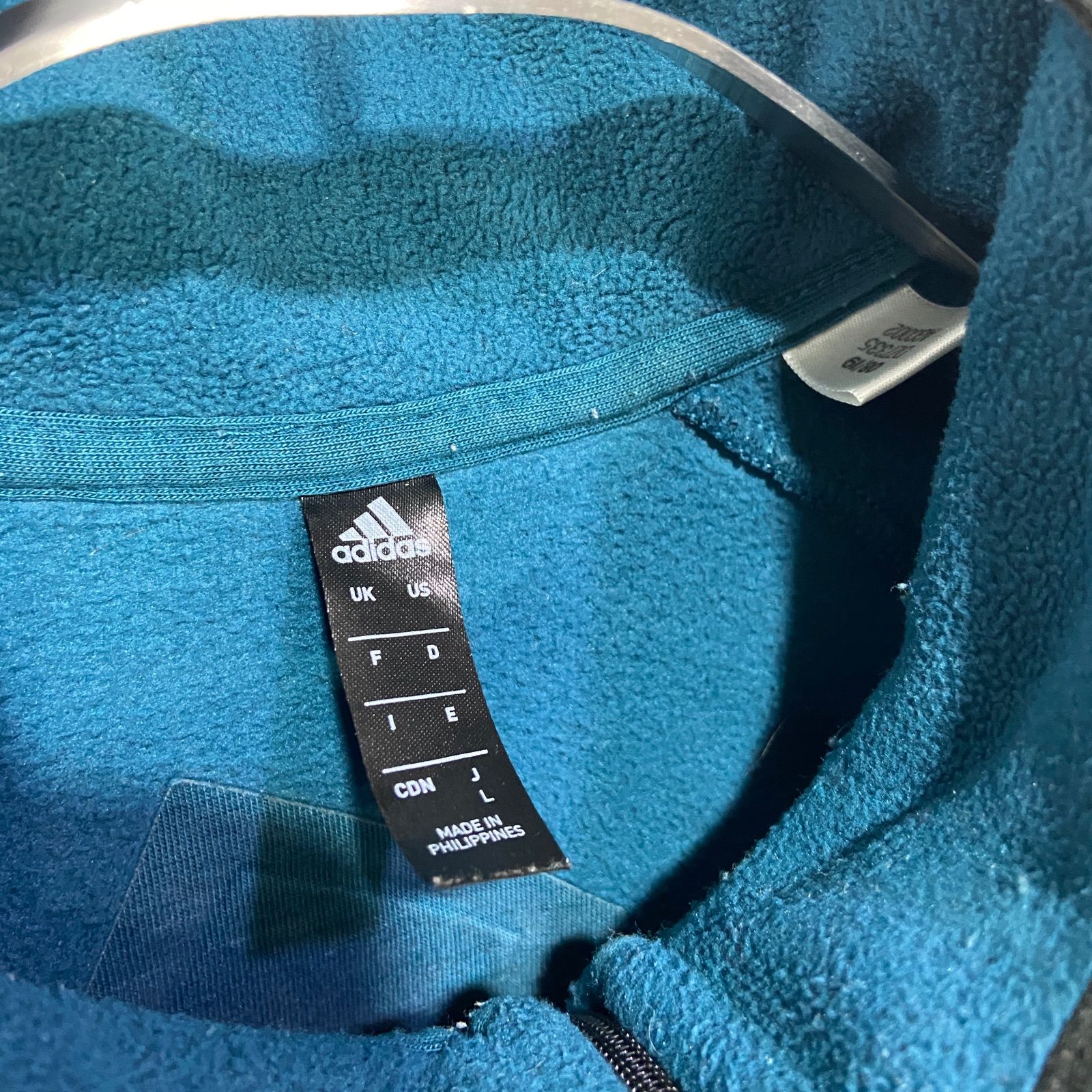 第一ネット ☆adidas☆アディダス☆ハーフジップフリースプルオーバー トップス