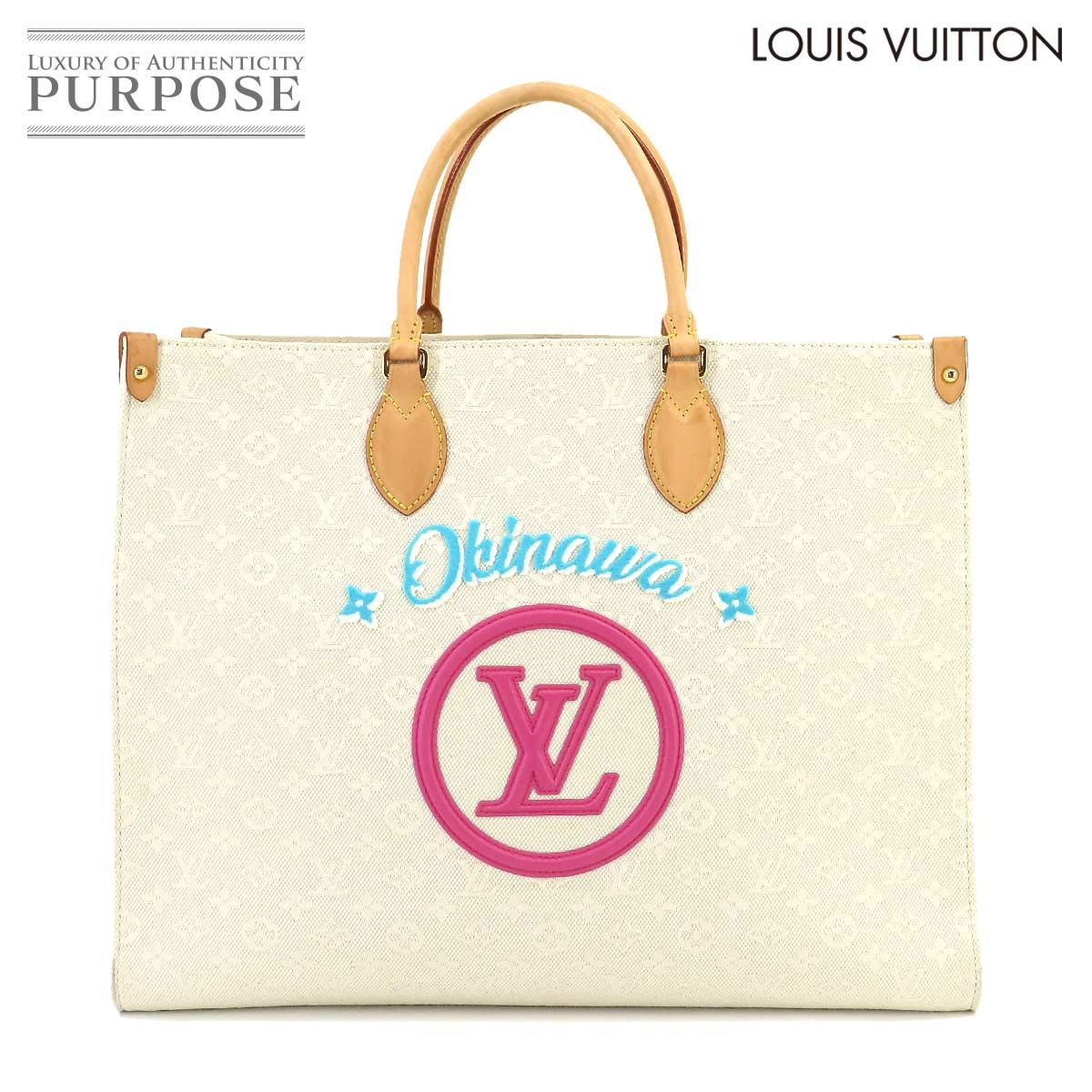 新品同様 ルイ ヴィトン LOUIS VUITTON モノグラム オンザゴー GM 2way ...