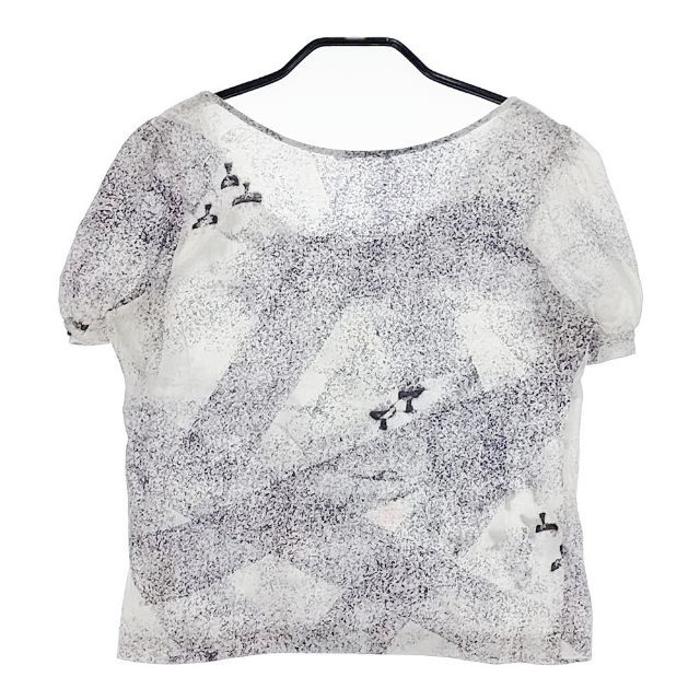 mina perhonen mer ys8394 刺繍 半袖Tシャツ カットソー