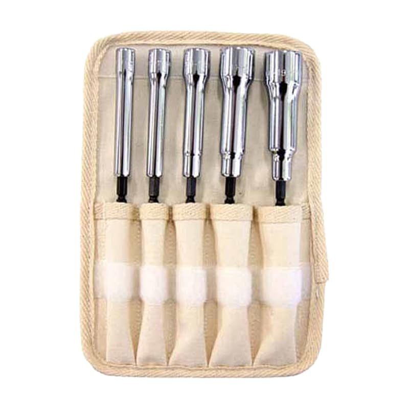 TRUSCO トラスコ 電動ドライバーソケット 強力 8 10 13 17 19 TEF-5H-SET 1