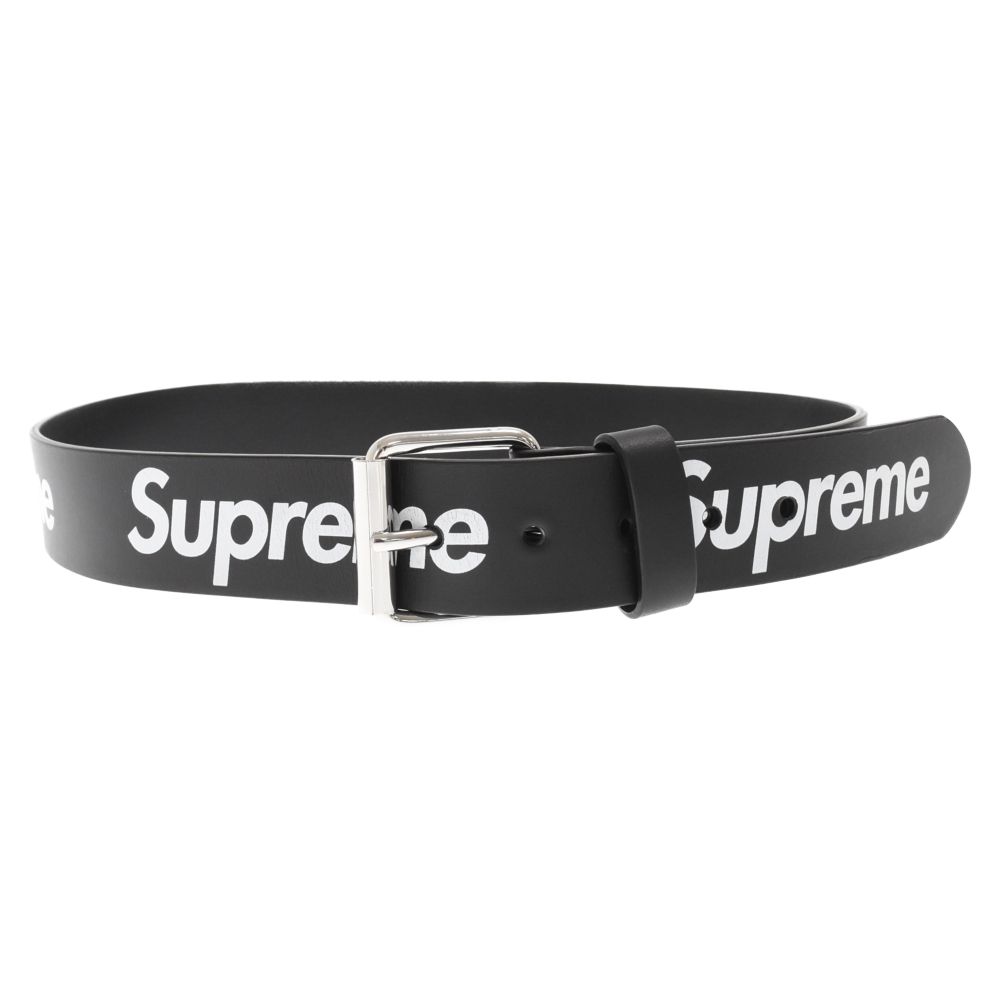 SUPREME (シュプリーム) 22SS Repeat Leather Belt リピート
