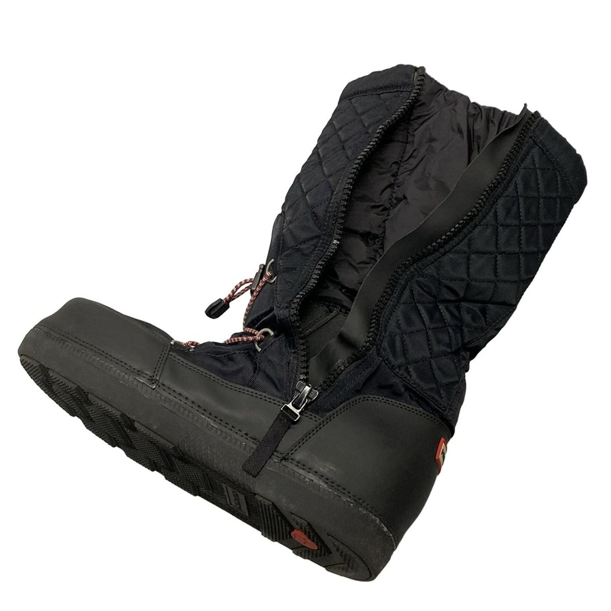 黒×レッド キルティング