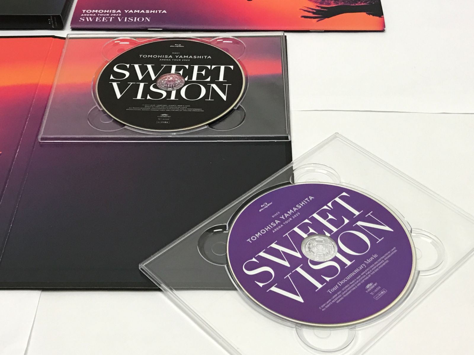 山下智久 TOUR 2023 SWEET VISION〈FC限定盤・2枚組〉BD Sweet Vision 2枚組 CD 山下智久 CD+DVD Sweet Vision FC限定盤