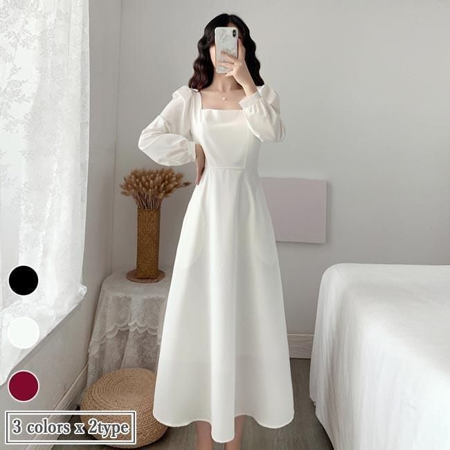 R&D.M.Co- シルク 半袖ドレス ワンピース ブラック レディース