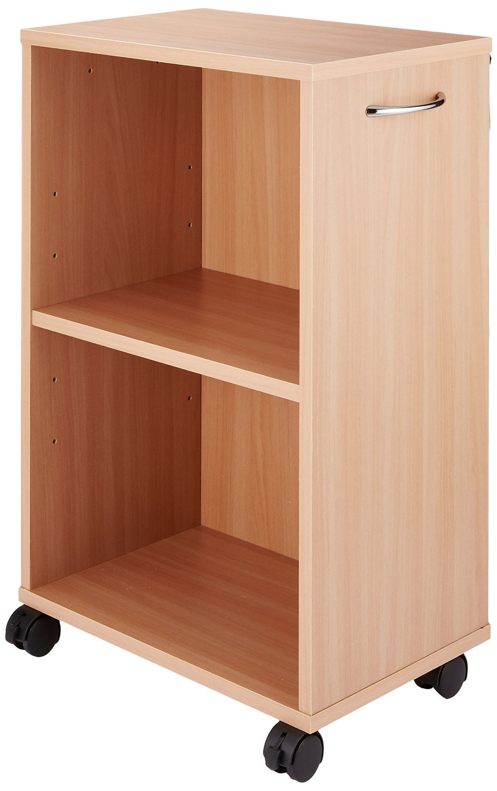 在庫 ナカバヤシ キャビネット 袖机 マイワゴン 棚板タイプ ナチュラル木目 NDW-001NM