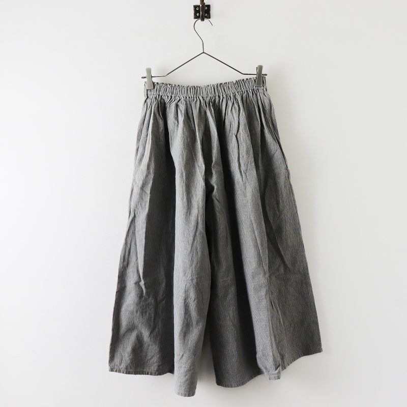 キュロット　ヤンマ YAMMA ヤンマ産業 YAMMA*リネンツイルロングキュロットパンツ