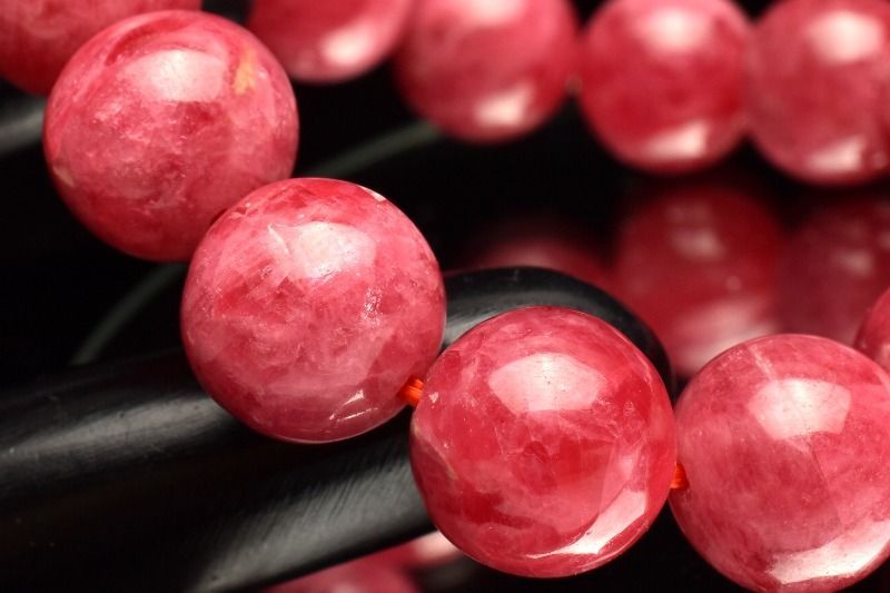 １点物 ジューシーピンク ロードナイト 11mm ブレスレット パワーストーン 天然石 _MA8281 TALLINNNEXPO_COM