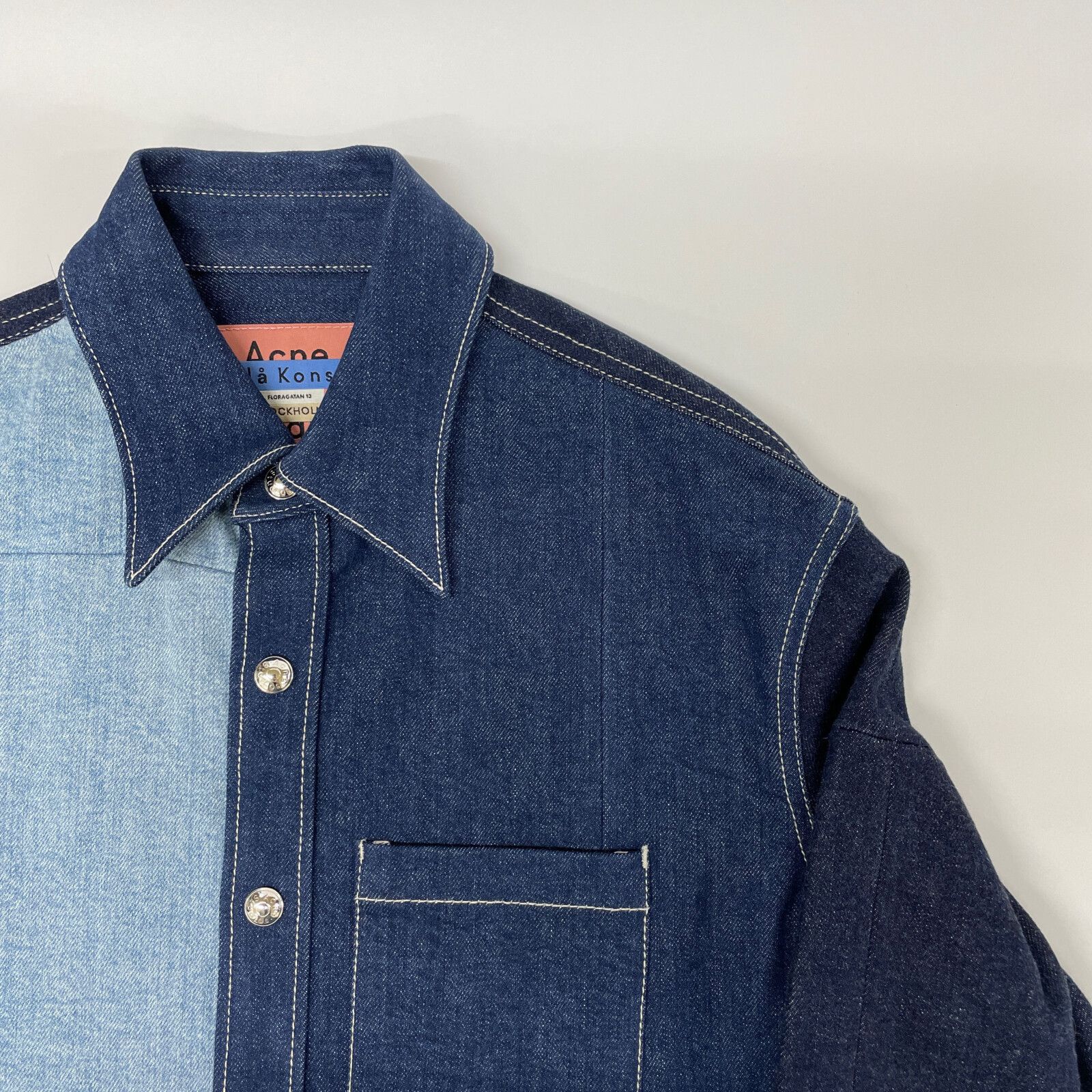 Acne Studios インディゴブルーデニムジャケット EUR44 Acne Studios - デニムジャケット - インディゴブルー