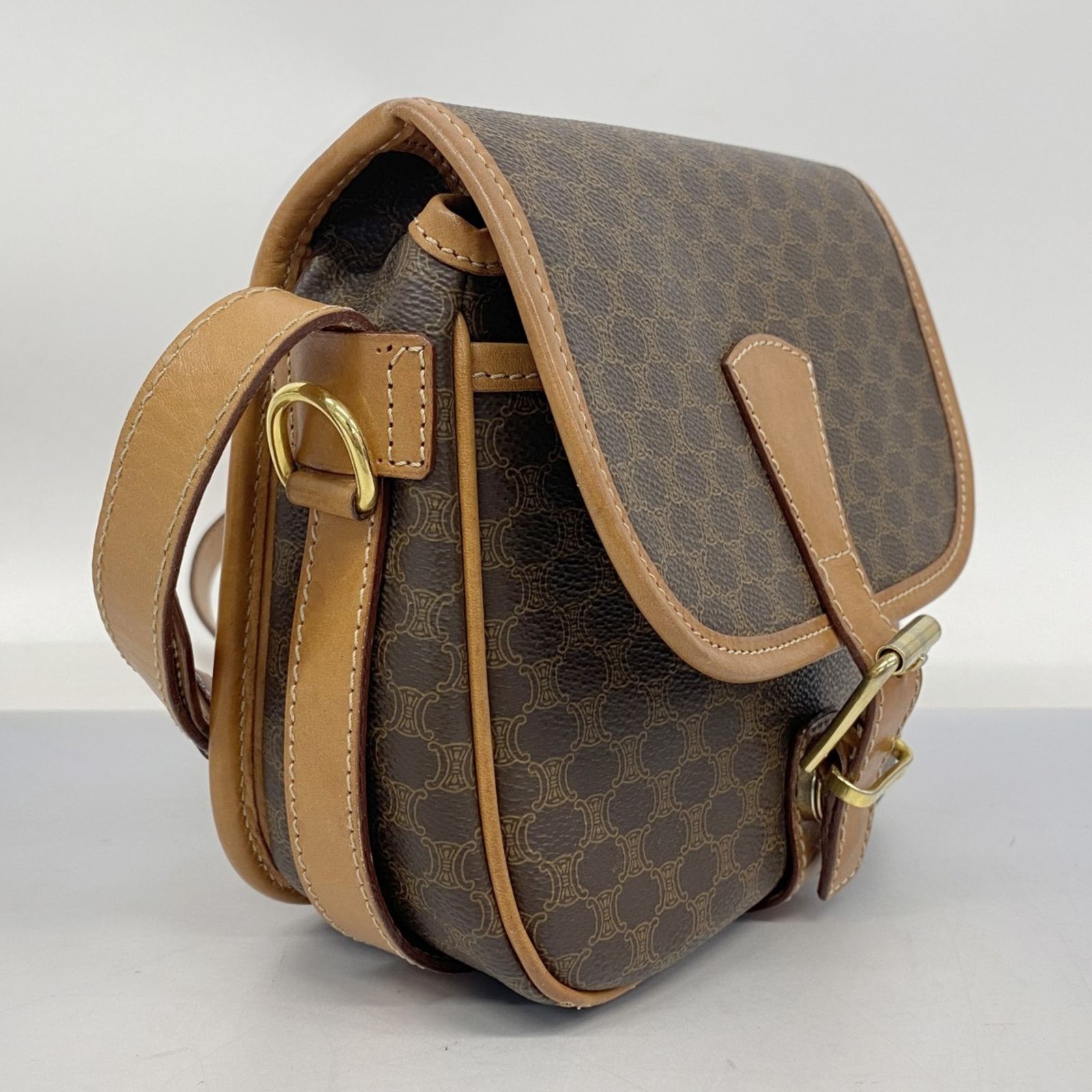 セリーヌ(Celine) セリーヌ ショルダーバッグ マカダム ブラウン