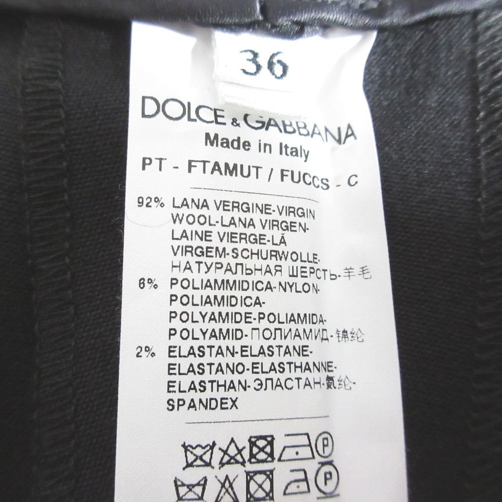美品 DOLCE&GABBANA ドルチェアンドガッバーナ ストレッチ