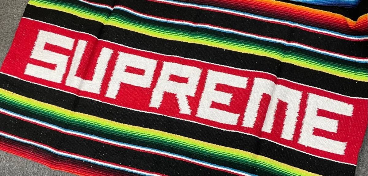 美品　Supreme serape blanket Supreme-Serape-Blanket-