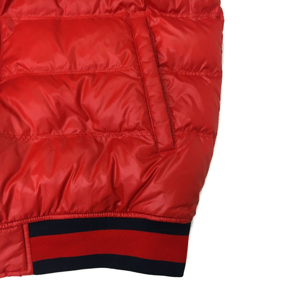 JACK BUNNY レッドダウンジャケット 2WAY メンズ ジャックバニー Jack Bunny!! 販売 ダウンベスト 6(LL) 赤