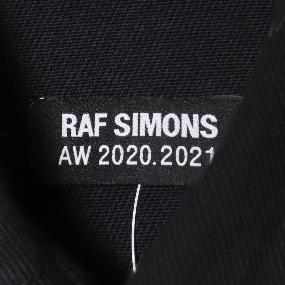 RAF SIMONS SLIM FIT DENIM SHIRT BLACK Sサイズ - メルカリ