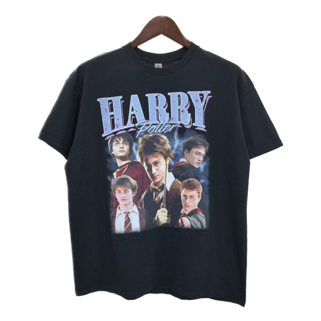 ハリー・ポッター Harry Potter 半袖Tシャツ ムービー ブラック