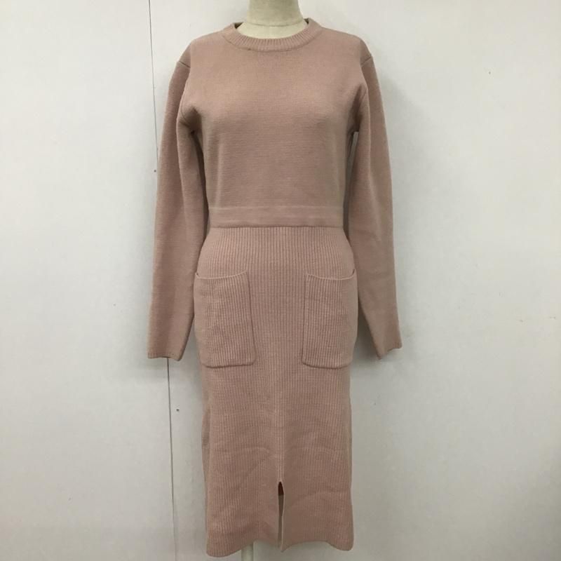 dazzlin ロングワンピース dazzlin ワンピース 「ZOZOTOWN限定」ポロニットロング