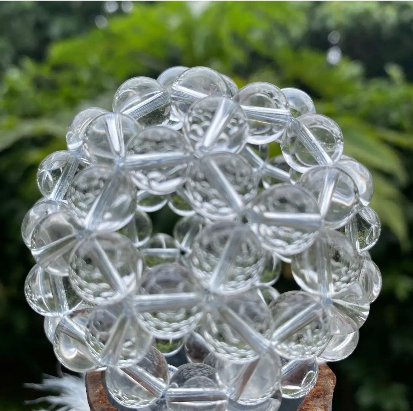 神聖幾何学フラーレン水晶 10mm水晶❣️宇宙エネルギー✨浄化