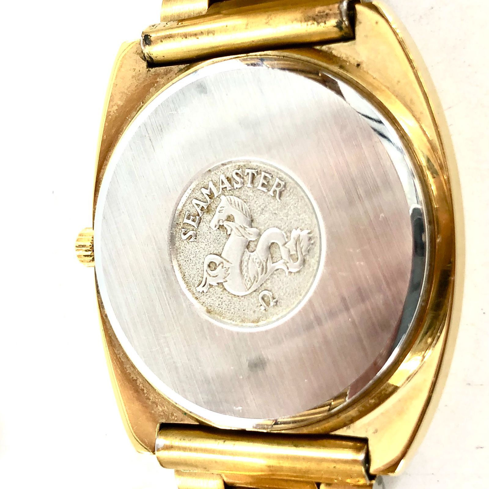OMEGA オメガ メンズ腕時計 SEAMASTER シーマスター スクエア SS/QZ