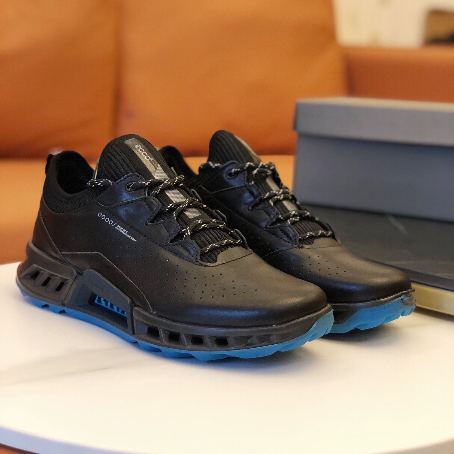 ECCO GOLF ゴルフ シューズ メンズ スニーカー スポーツシューズ カジュアルシューズ 黒